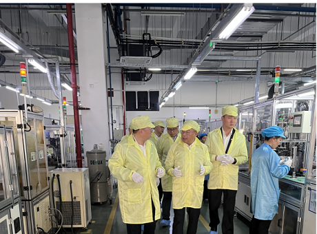 蒋文春莅临绵阳J9国际站备用深圳分公司调研